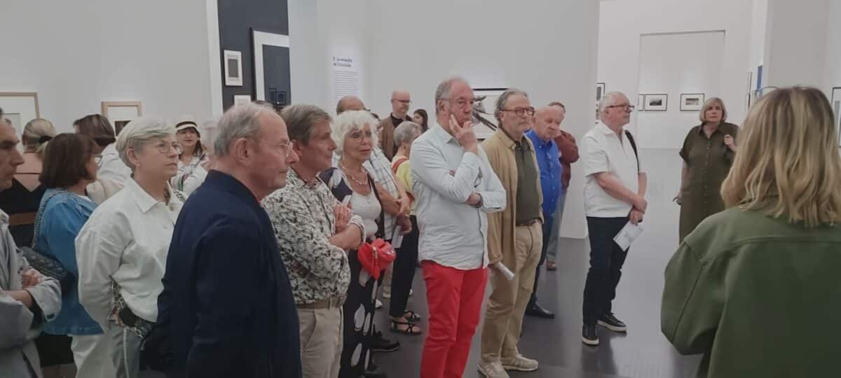 Visite en avant-première de l’exposition « voir le temps en couleurs, les défis de la photographie » jeudi 11 juillet 2024